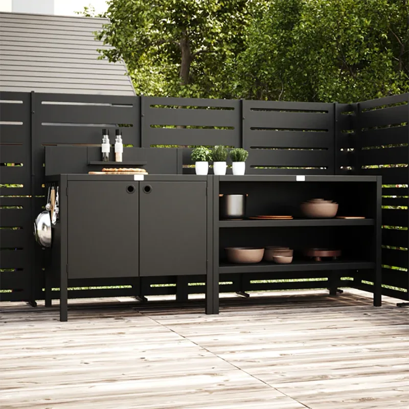 Double Layer Outdoor Kitchen Cabinet Double Layer Outdoor Kitchen Cabinet
