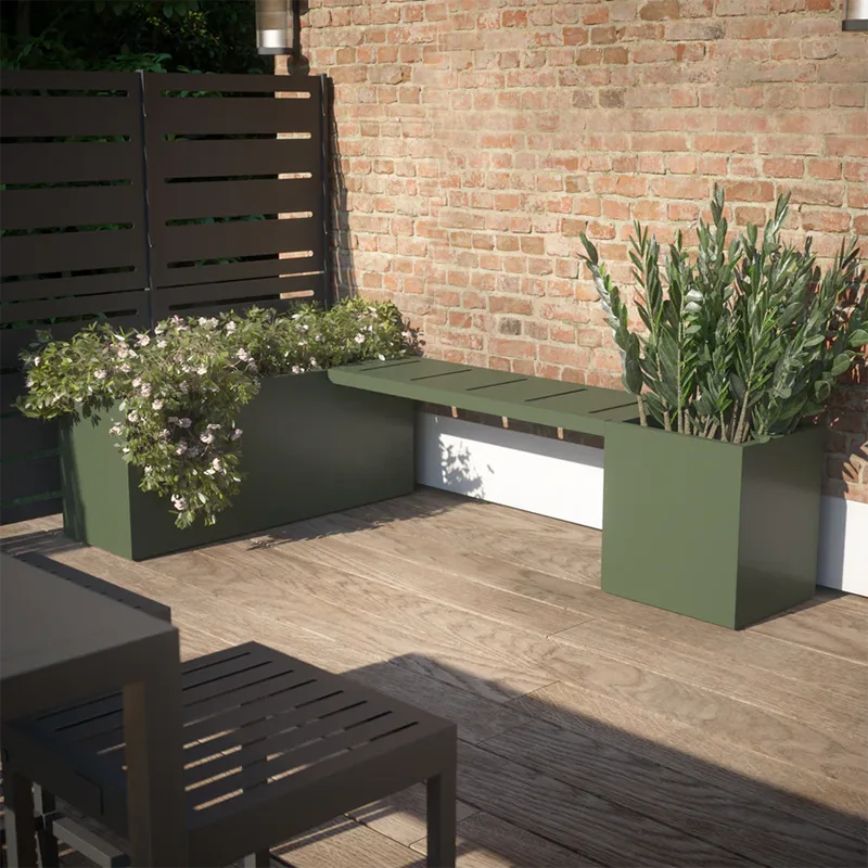 Custom Sized Outdoor Planter Box Custom Sized Outdoor Planter Box
